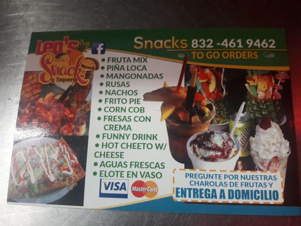 Leos Snacks | Bacliff, TX 77518, USA | Phone: (832) 461-9462