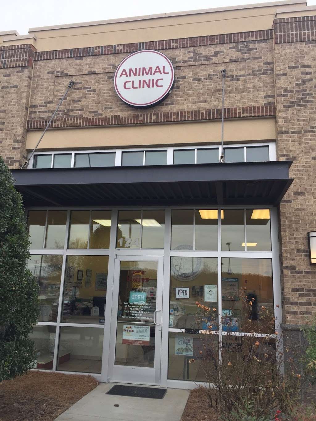 Foster Animal Clinic at Parkway Commons | 3805 Concord Pkwy S #124, Concord, NC 28027, USA | Phone: (704) 262-7387