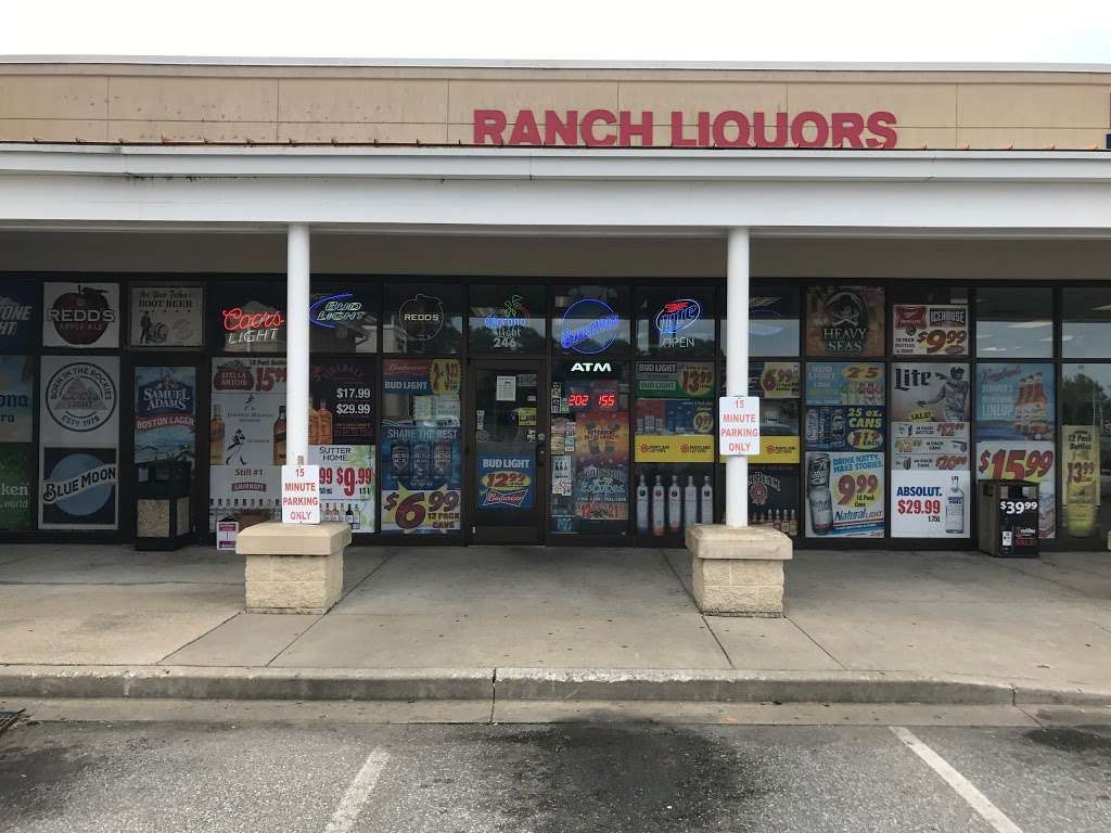 Ranch Liquor | 246 Town Square Dr, Lusby, MD 20657, USA | Phone: (410) 394-3998