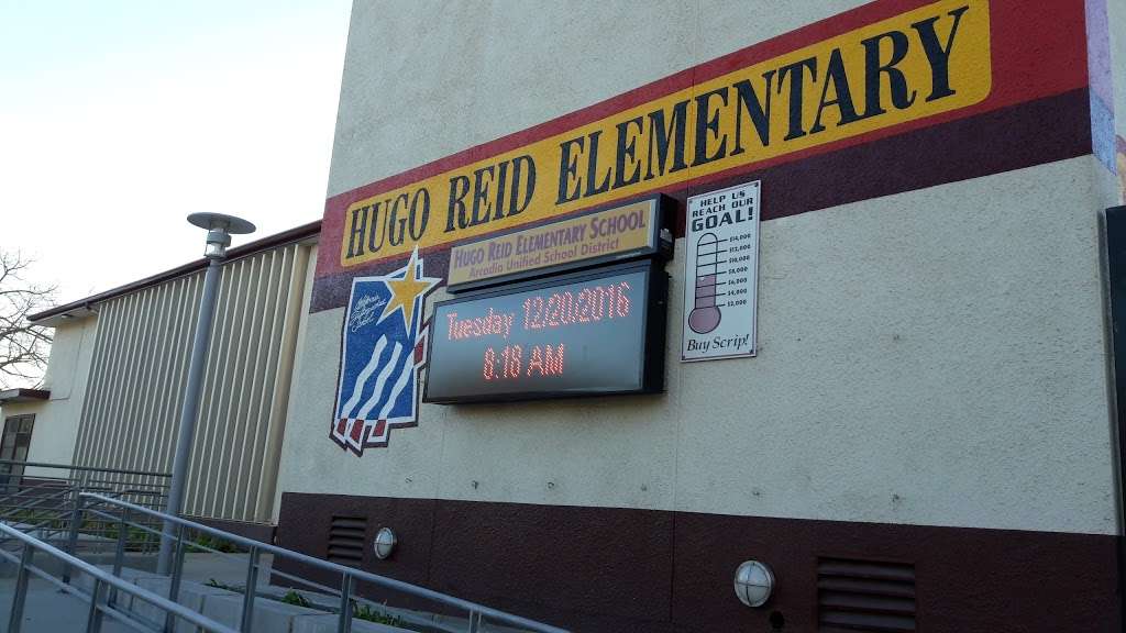 Hugo Reid Elementary School | 1000 Hugo Reid Dr, Arcadia, CA 91007, USA | Phone: (626) 821-8346