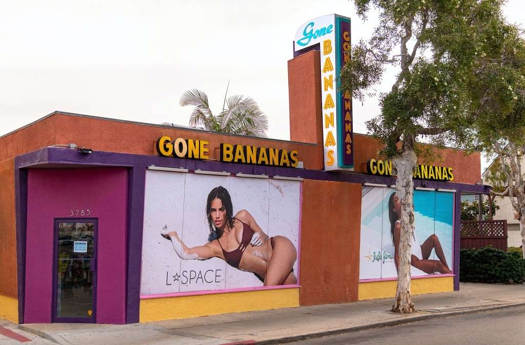 Gone Bananas Beachwear | 3785 Mission Blvd, San Diego, CA 92109, USA | Phone: (858) 488-4900