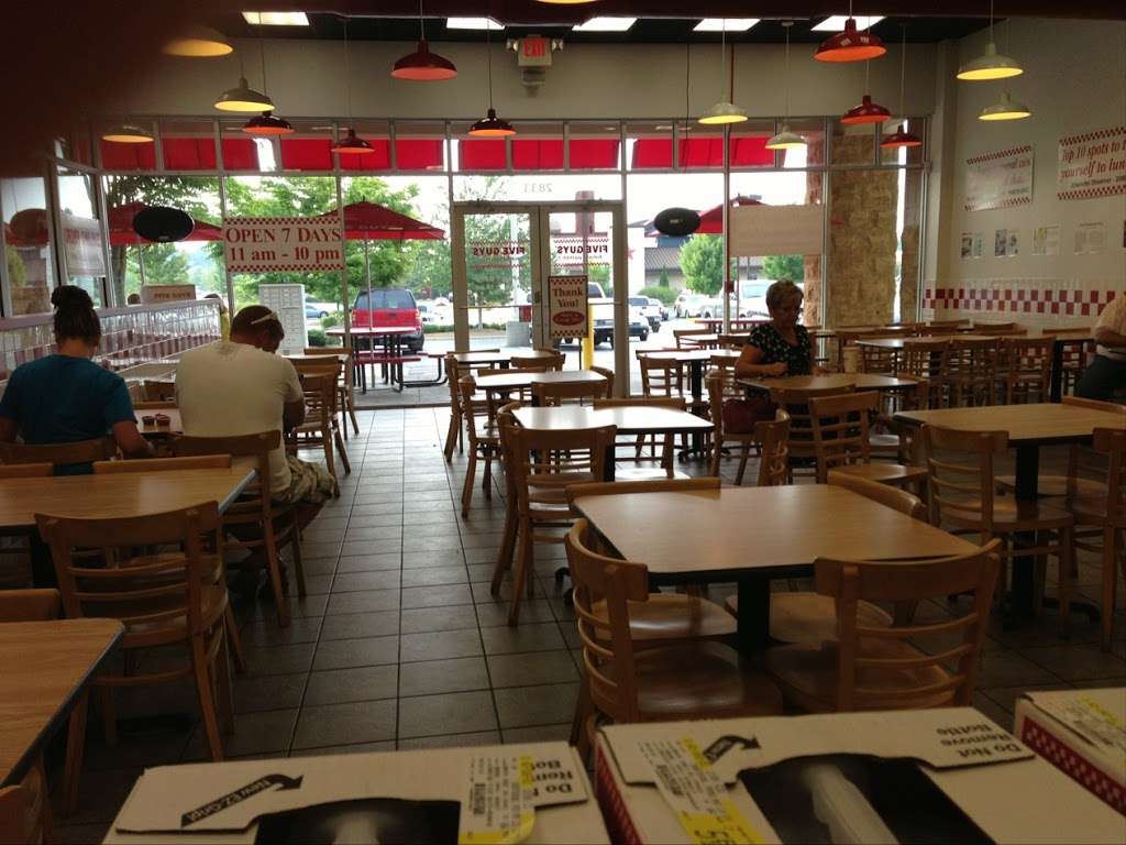 Five Guys | 2833 W Hwy 74, Monroe, NC 28110, USA | Phone: (704) 225-1960