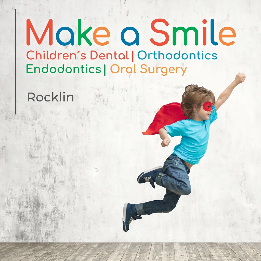 Make A Smile - Childrens Dental, Orthodontics, Endodontics, Oral Surgery | 2241 Sunset Blvd ste d, Rocklin, CA 95765, USA | Phone: (916) 380-0102