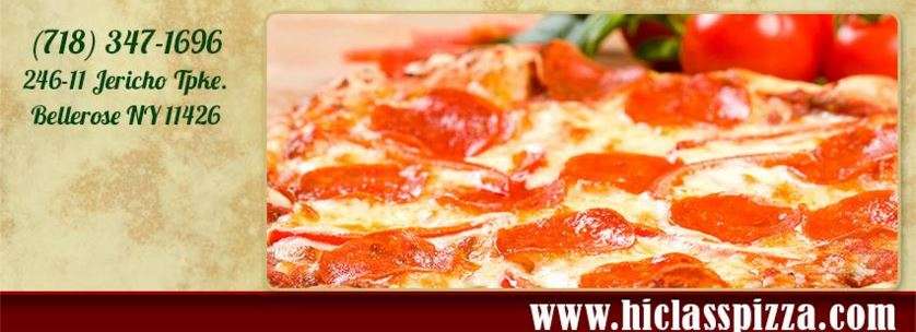 Hi-Class Pizza | 246-11 Jericho Turnpike, Queens, NY 11426 | Phone: (718) 347-1696