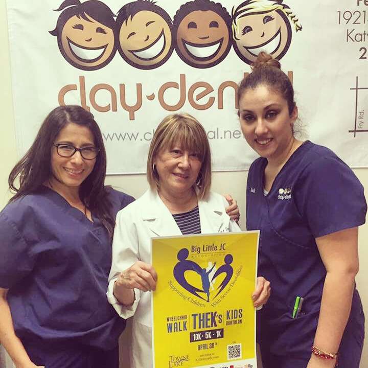 Clay Dental PLLC -- Dr. Maria Calcina, Pediatric Dentist | 4082, 19214 Clay Rd # D, Katy, TX 77449, USA | Phone: (281) 463-4333