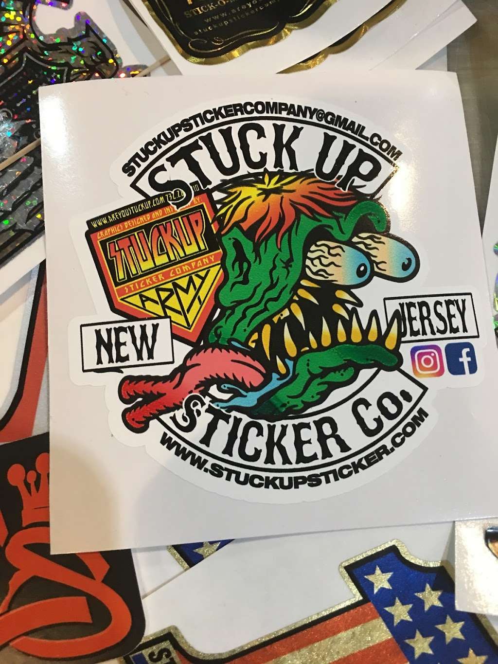 Stuck Up Sticker Company | 10 Bucknell Dr, Toms River, NJ 08757, USA | Phone: (732) 281-3210