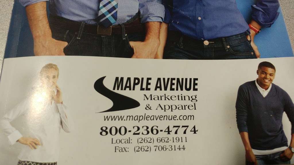 Maple Avenue Apparel | W228S7095 Enterprise Dr, Big Bend, WI 53103, USA | Phone: (262) 662-1911