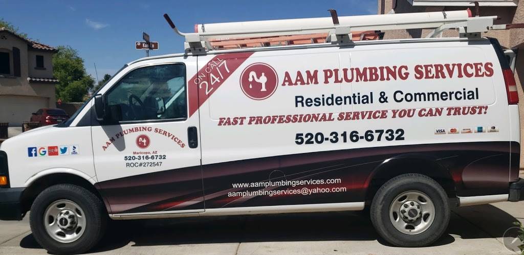 AAM Plumbing Services LLC | 45790 W Amsterdam Rd, Maricopa, AZ 85139 | Phone: (520) 316-6732