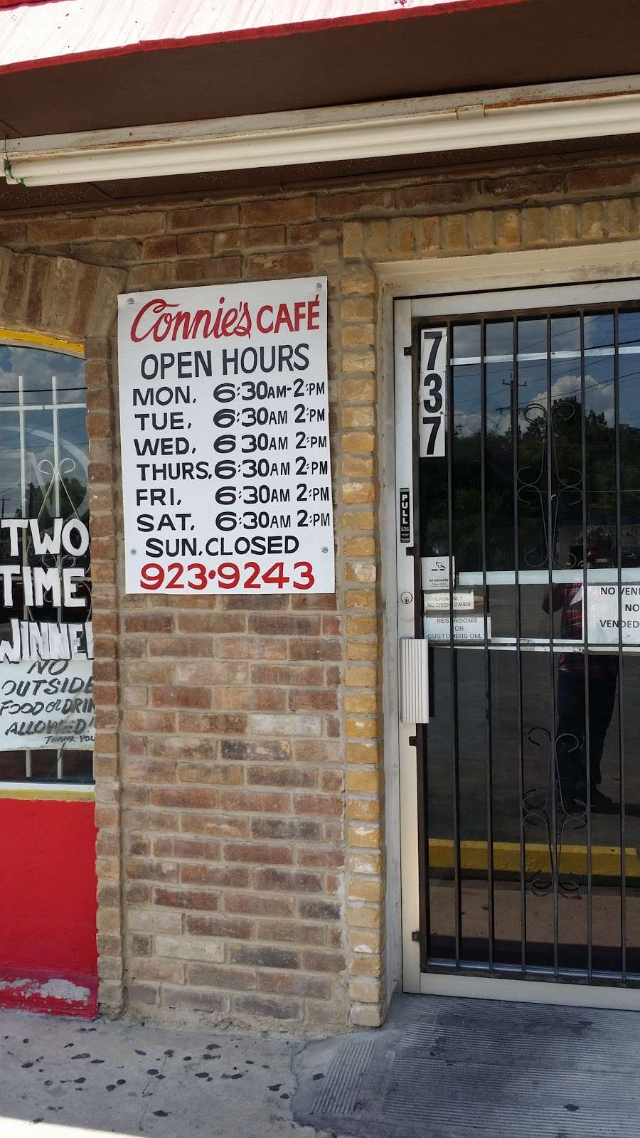 Connies Cafe | 737 New Laredo Hwy, San Antonio, TX 78211, USA | Phone: (210) 923-9243