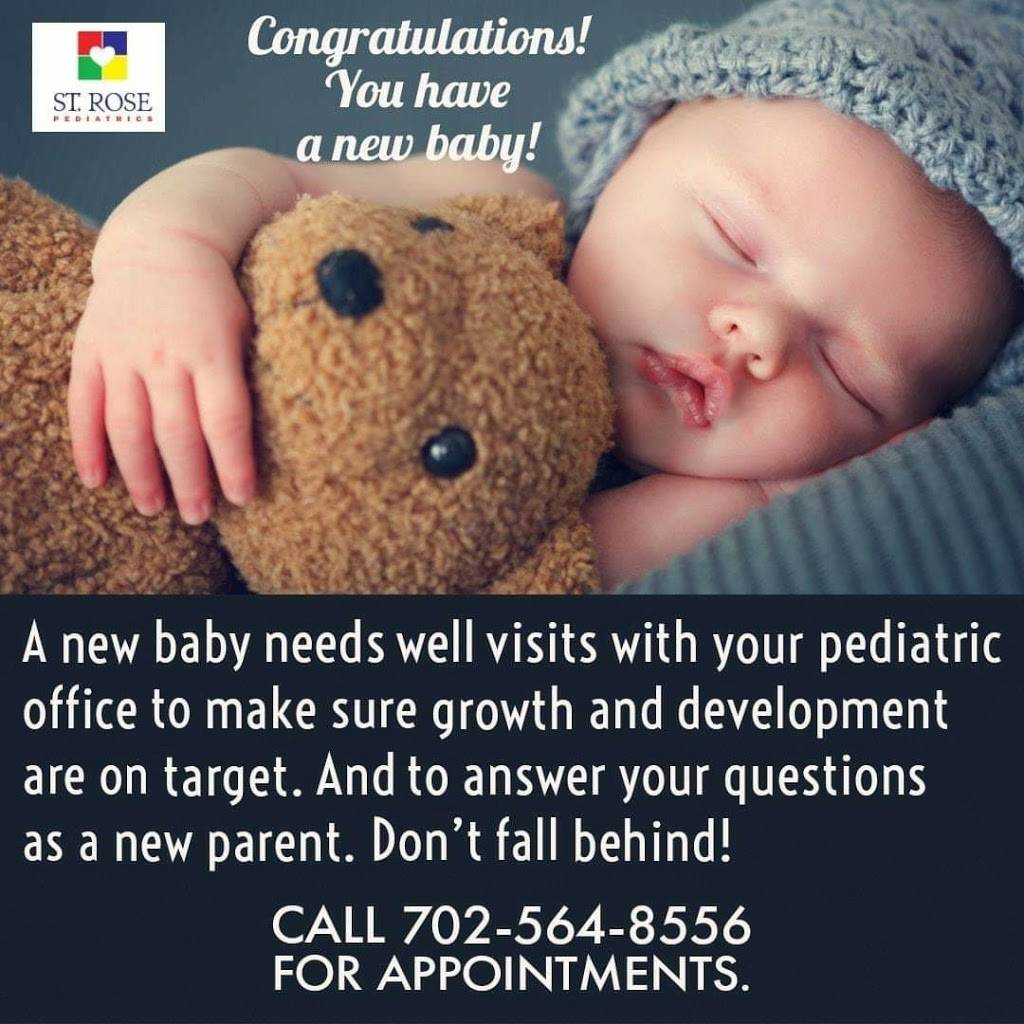 St Rose Pediatrics | 8980 W Cheyenne Ave, Las Vegas, NV 89129, USA | Phone: (702) 564-8556