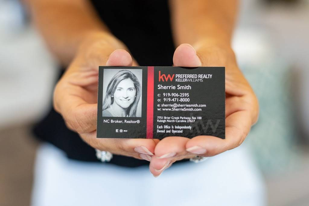 Sherrie Smith & Co at Keller Williams Preferred Realty | 7751 Brier Creek Pkwy #100, Raleigh, NC 27617, USA | Phone: (919) 906-2595