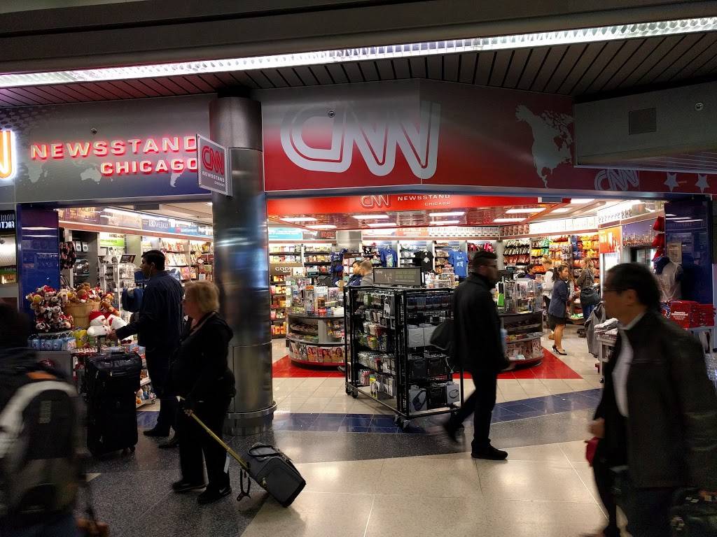 CNN Newsstand | Terminal 3, Gate H6, Bessie Coleman Dr, Chicago, IL 60666, USA