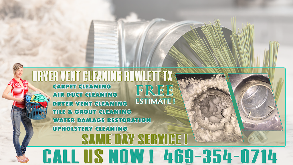 Dryer Vent Cleaning Rowlett TX | 4601 Toler Rd, Rowlett, TX 75089, USA | Phone: (469) 354-0714