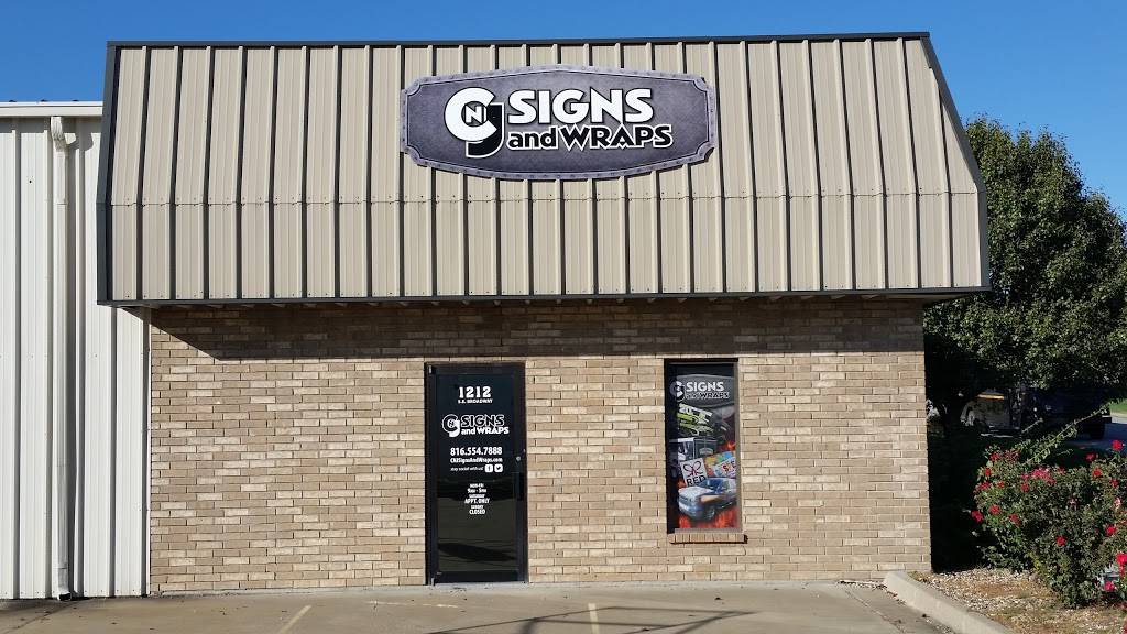 CNJ Signs & Wraps | 1212 SE Broadway Dr, Lees Summit, MO 64081, USA | Phone: (816) 554-7888