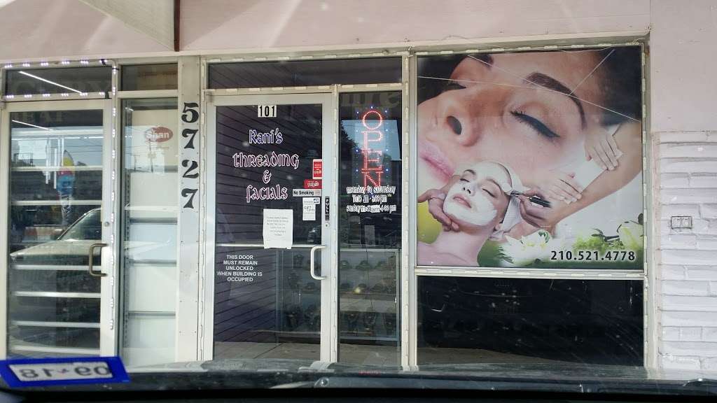 Ranis Threading & Spa | 9418 Potranco Rd #102, San Antonio, TX 78251, USA | Phone: (210) 598-9910