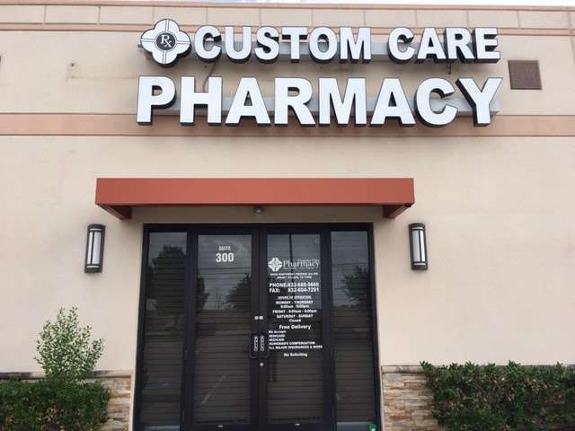 Custom Care Pharmacy | 20320 Northwest Fwy Suite 300, Jersey Village, TX 77065 | Phone: (832) 688-9666