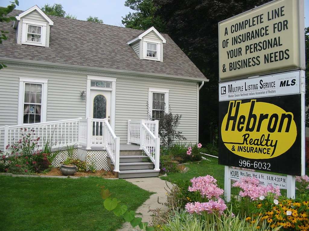 Hebron Realty & Insurance | 108 S Main St, Hebron, IN 46341, USA | Phone: (219) 996-6032