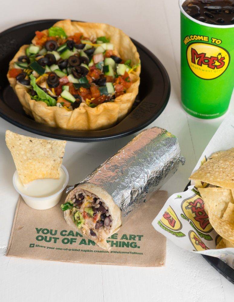 Moes Southwest Grill - Temporary Closed Until 1/8 | 11200 SW 8th St, Miami, FL 33199, USA | Phone: (305) 348-3426