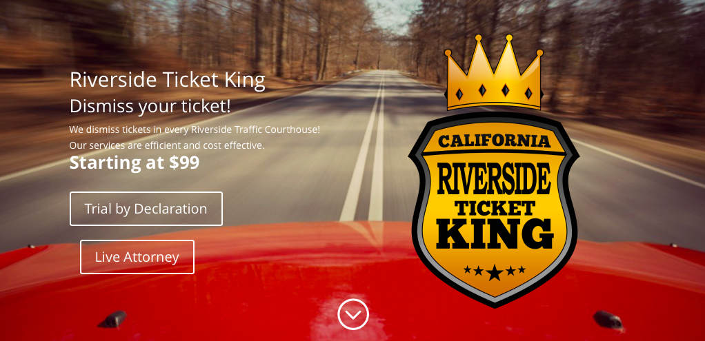 California Ticket King - Riverside Division | 4505 Allstate Dr Suite #11, Riverside, CA 92501 | Phone: (877) 985-0002