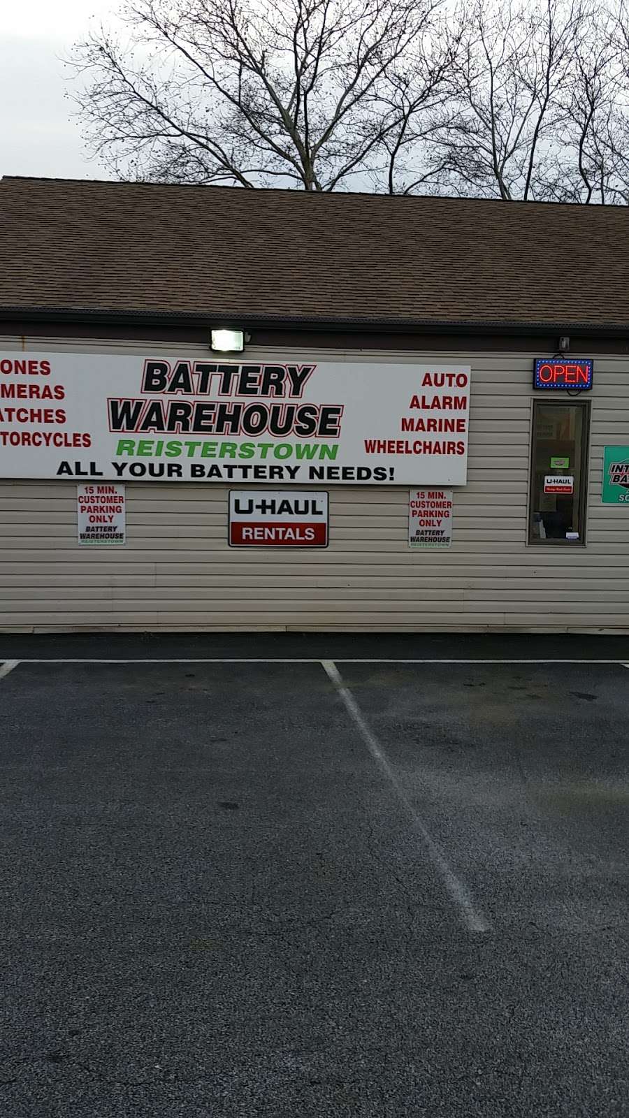 Battery Warehouse Reisterstown | 11809 Reisterstown Rd, Reisterstown, MD 21136, USA | Phone: (410) 833-5120