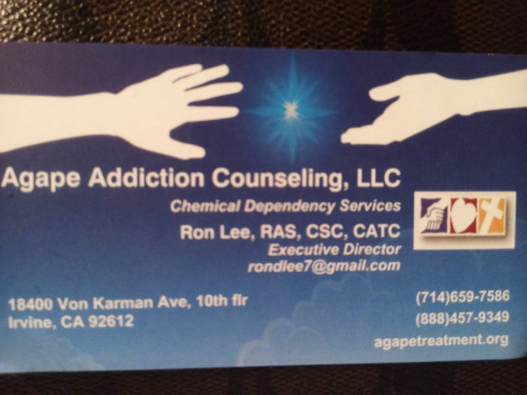 Agape Addiction Counseling | 13511 Sunnyvale Ave, Westminster, CA 92683, USA | Phone: (714) 659-7586