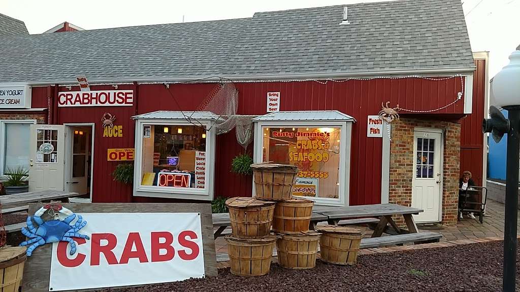 Rusty Jimmies Seafood Market & Eatery | 300 Coastal Hwy, Fenwick Island, DE 19944, USA | Phone: (302) 537-5555