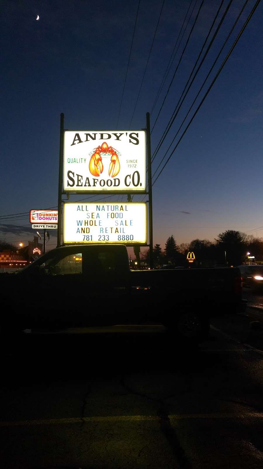 Andys Seafood Co | 78 Broadway, Saugus, MA 01906 | Phone: (781) 233-8880