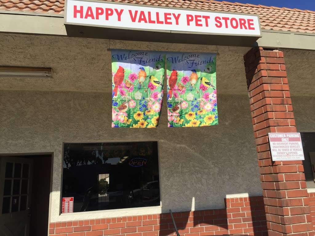 Happy valley pet store | 631 E Arrow Hwy L, Glendora, CA 91740, USA | Phone: (626) 620-3138