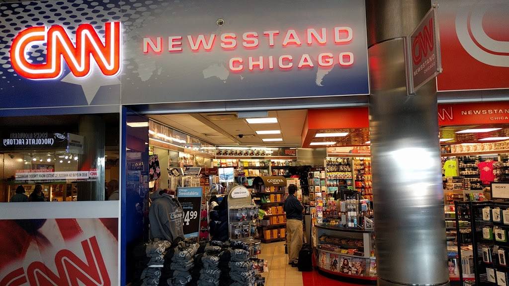 CNN Newsstand | Terminal 3, Gate H6, Bessie Coleman Dr, Chicago, IL 60666, USA