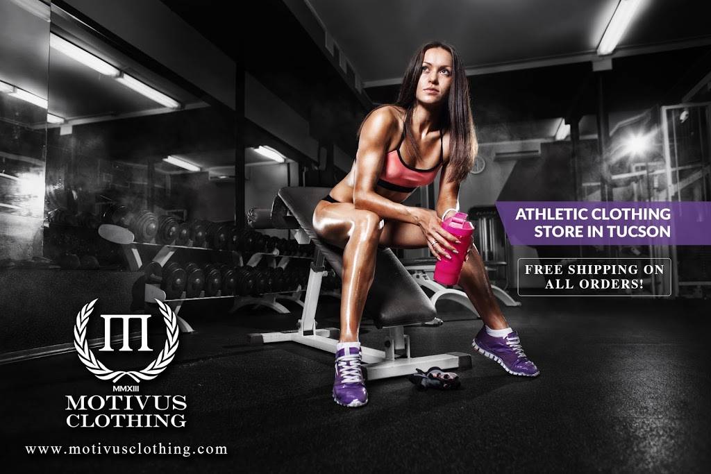 Motivus Clothing | Workout Clothes & Supplements | 2860 W Ina Rd Suite 108, Tucson, AZ 85741, USA | Phone: (520) 638-8716