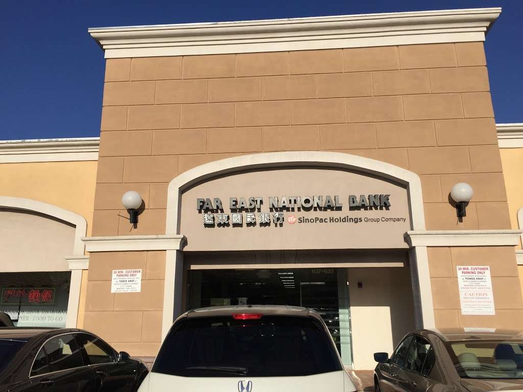 Far East National Bank | 637 W Duarte Rd, Arcadia, CA 91007, USA | Phone: (626) 821-3300