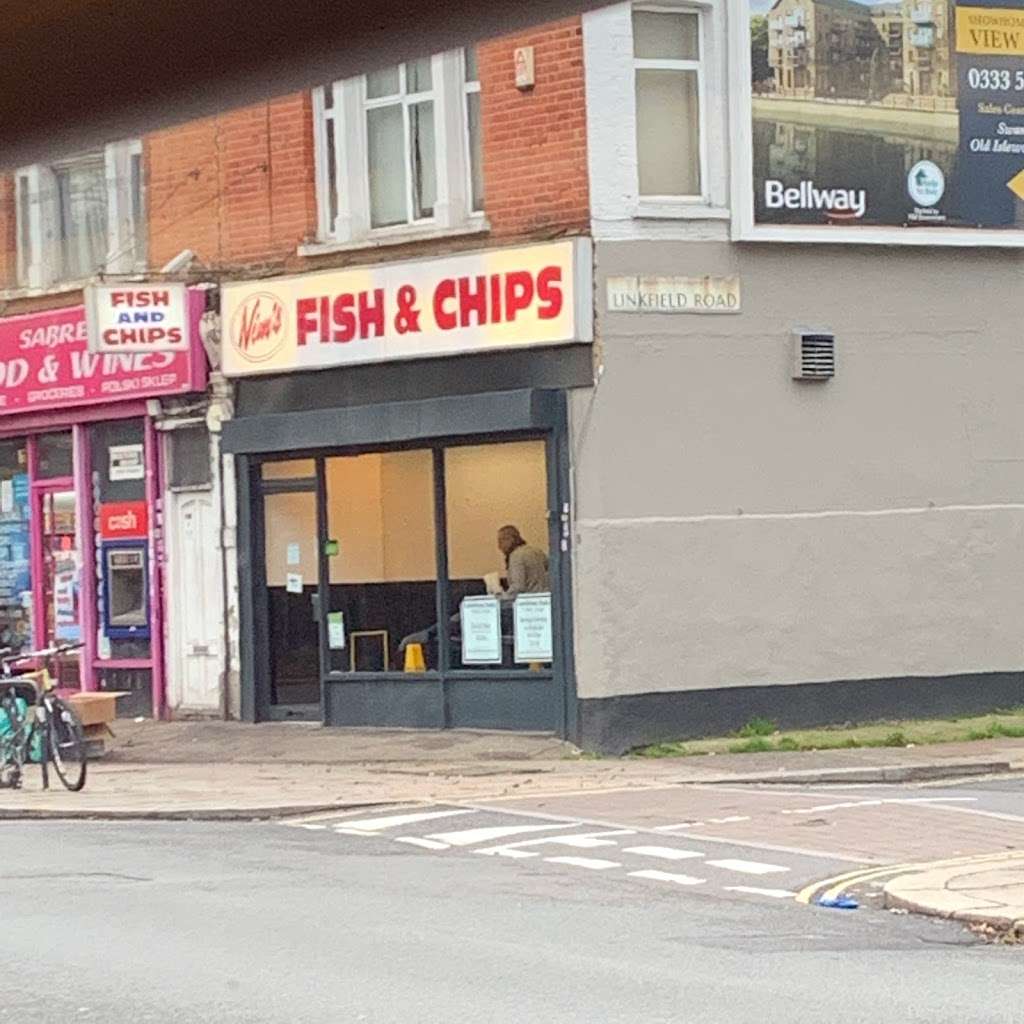 Nims Fish & Chips | 189 Twickenham Rd, Isleworth TW7 6AA, UK | Phone: 020 8560 1441