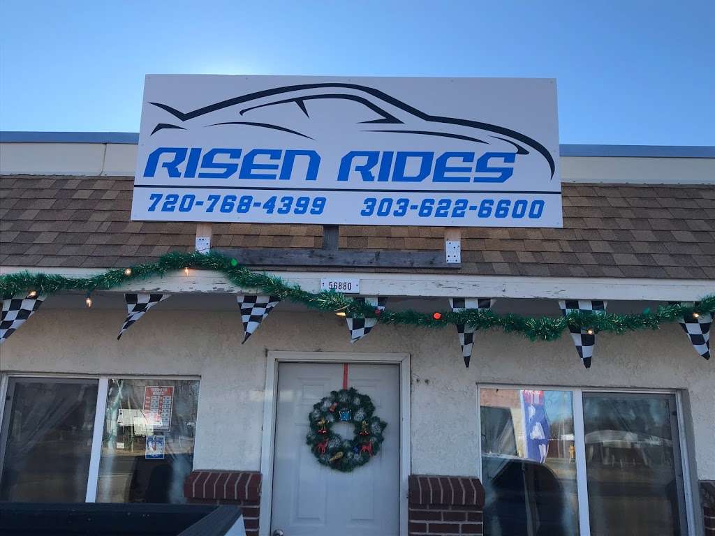 Risen Rides LLC | 56880 E Colfax Ave, Strasburg, CO 80136, USA | Phone: (303) 622-6600