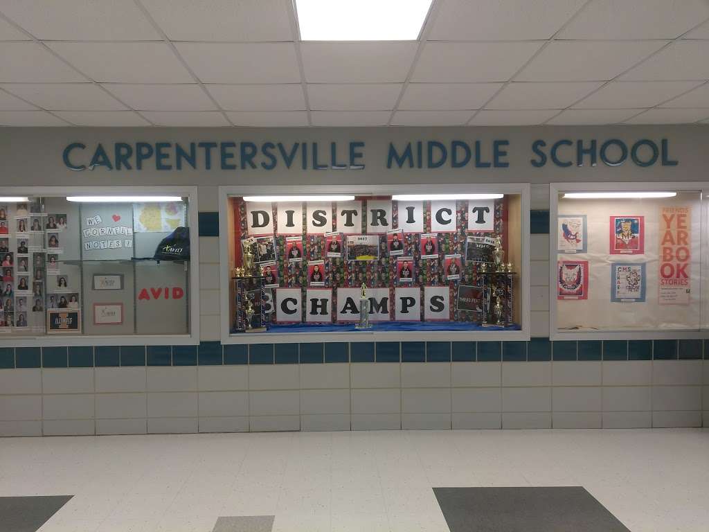 Carpentersville Middle School | 100 Cleveland Ave, Carpentersville, IL 60110 | Phone: (847) 426-1380