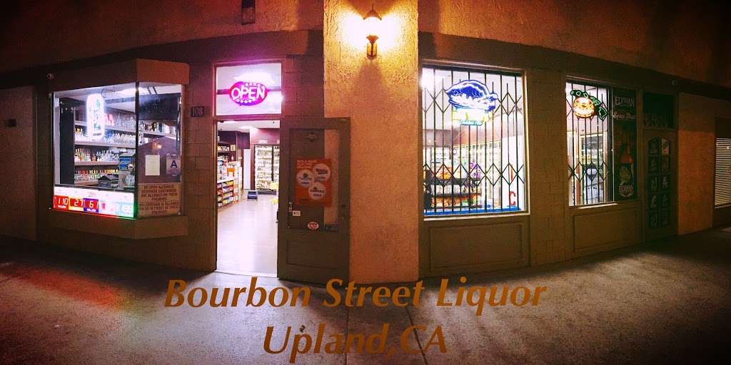 Bourbon Street Liquor | 1655 N Mountain Ave, Upland, CA 91784 | Phone: (909) 981-1412