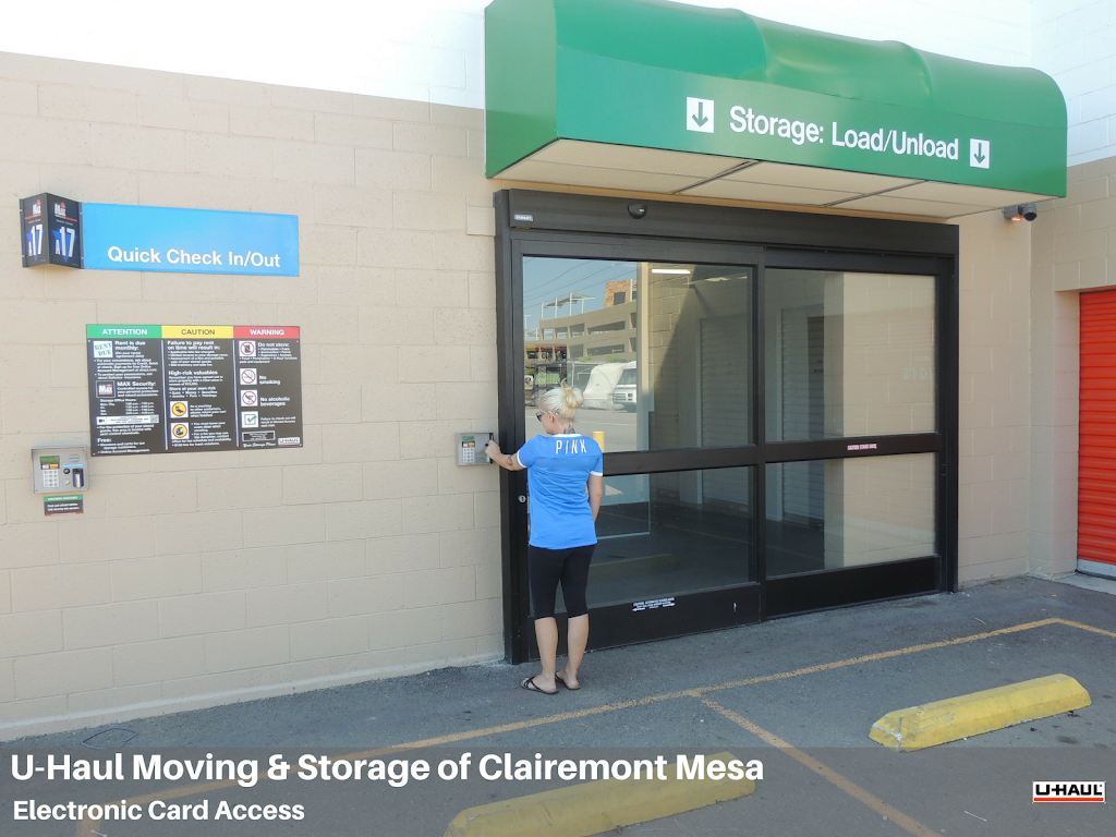 U-Haul Moving & Storage of Clairemont Mesa | 5871 Copley Dr, San Diego, CA 92111, USA | Phone: (858) 569-1488