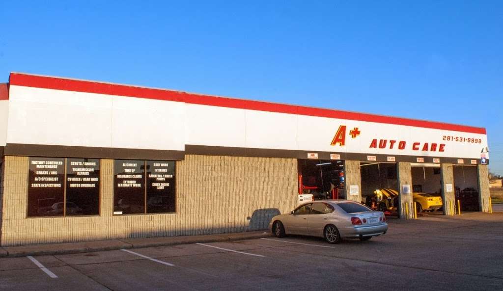 A+ Auto Care | 13180 Westpark Dr, Houston, TX 77082, USA | Phone: (281) 531-9999