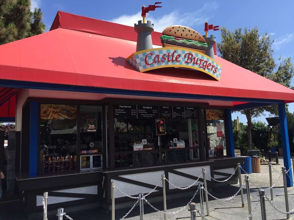 Castle Burgers | 1 Legoland Dr, Carlsbad, CA 92008, USA