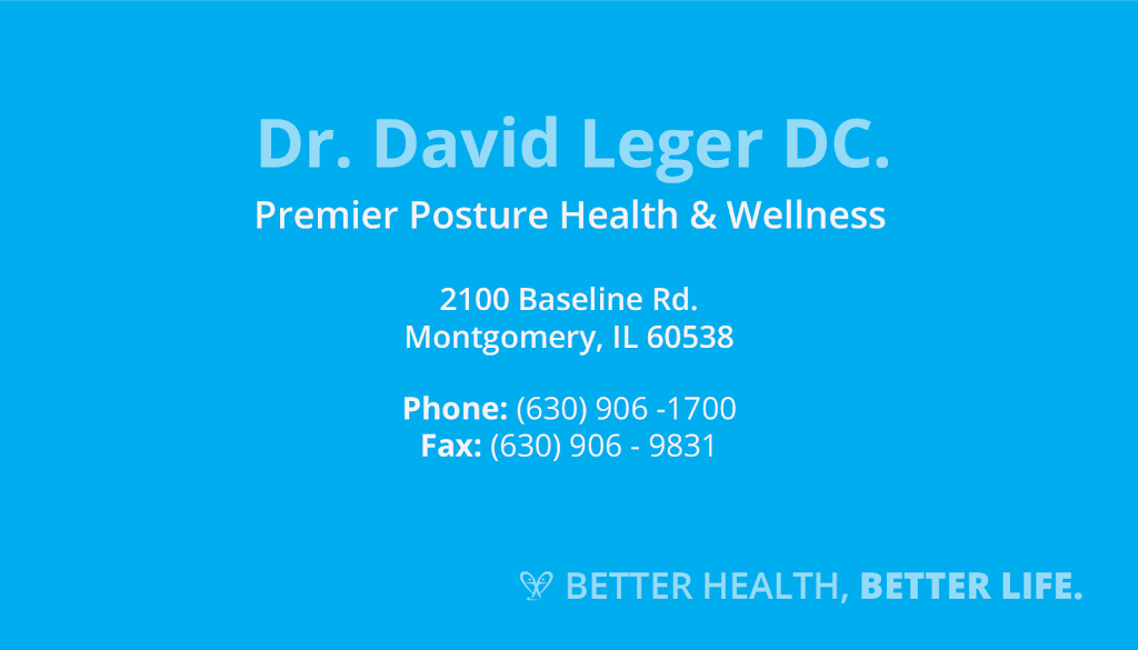 Premier Posture Health and Wellness | 2100 Baseline Rd, Montgomery, IL 60538, USA | Phone: (630) 906-1700