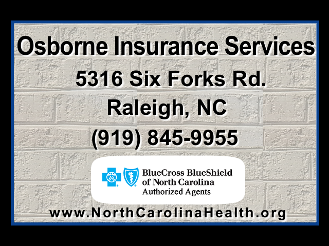 Osborne Insurance Services | 4928 Windy Hill Dr #A, Raleigh, NC 27609, USA | Phone: (919) 845-9955