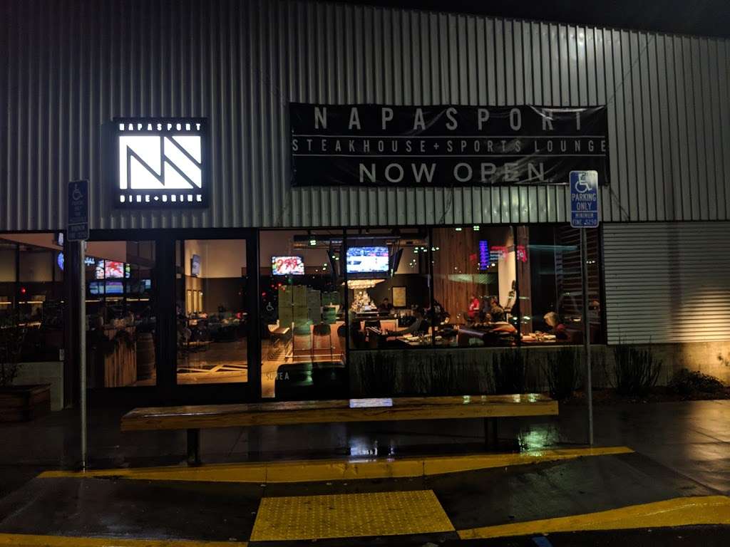 NapaSport Steakhouse and Sports Lounge | 145 Gasser Dr Ste A, Napa, CA 94559, USA | Phone: (707) 927-5956