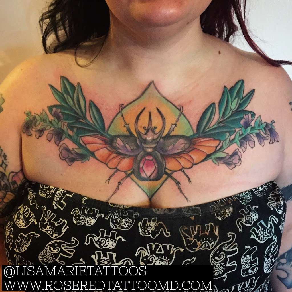 Rose Red Tattoo & Permanent Makeup | 8480 Baltimore National Pike Ste 418, Ellicott City, MD 21043, USA | Phone: (410) 216-0111