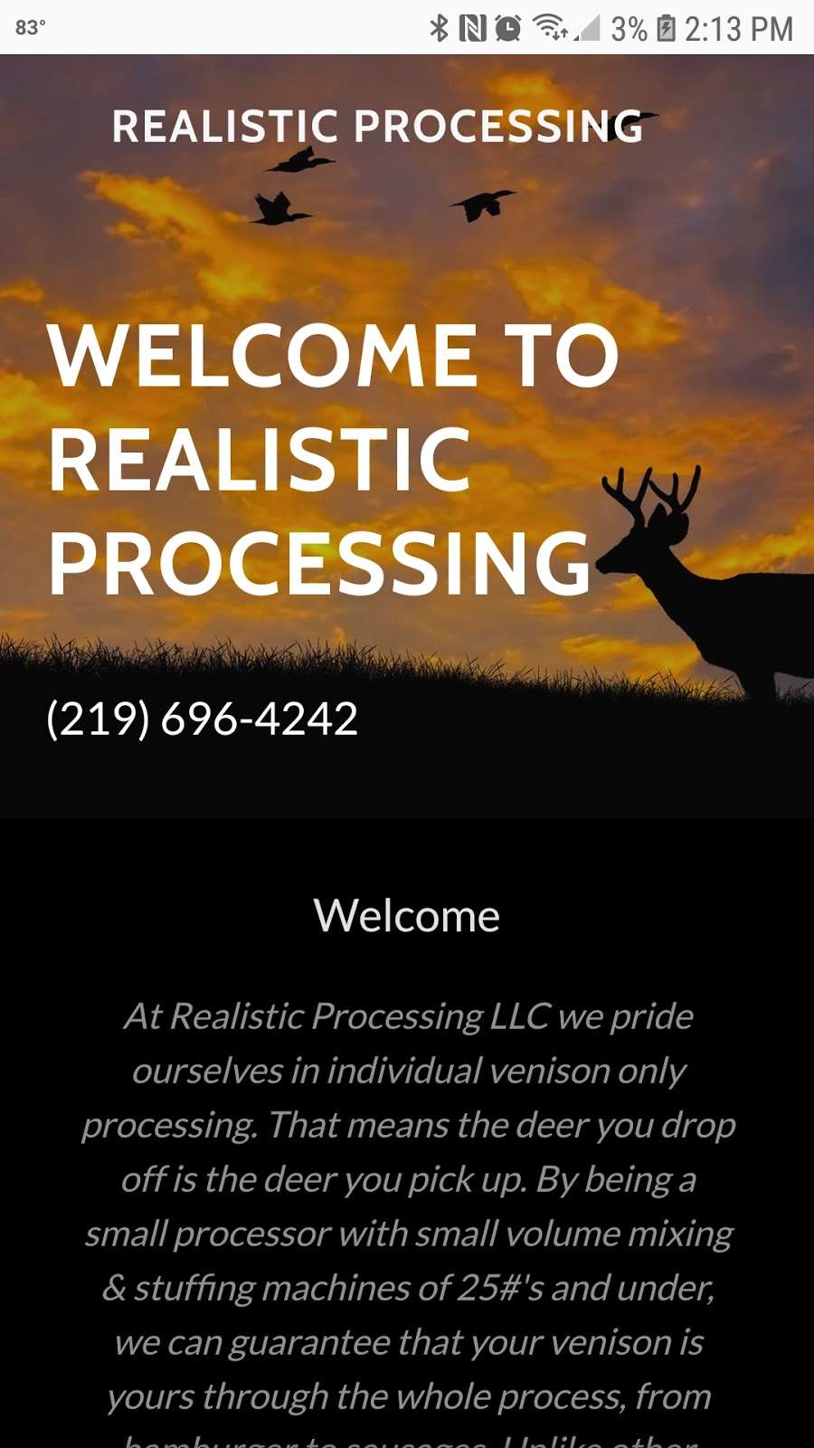 Realistic processing | 15820 Chestnut St A, Lowell, IN 46356, USA | Phone: (219) 696-4242