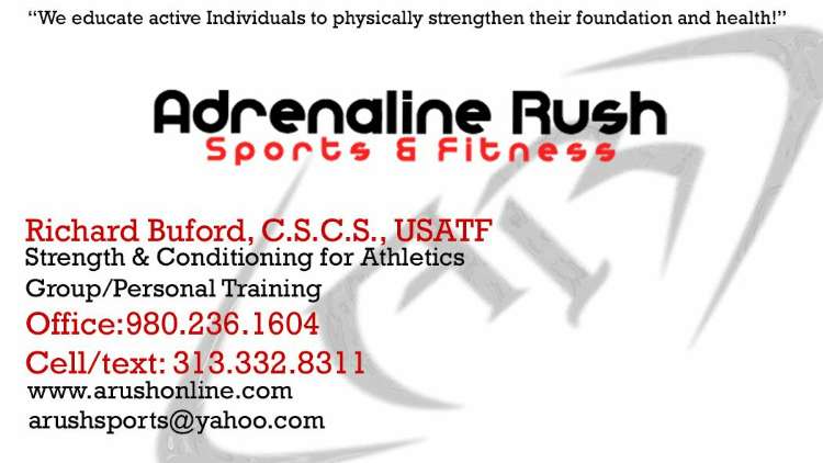 Adrenaline Rush Sports & Fitness | 11920 Joleen Ct, Huntersville, NC 28078, USA | Phone: (313) 332-8311