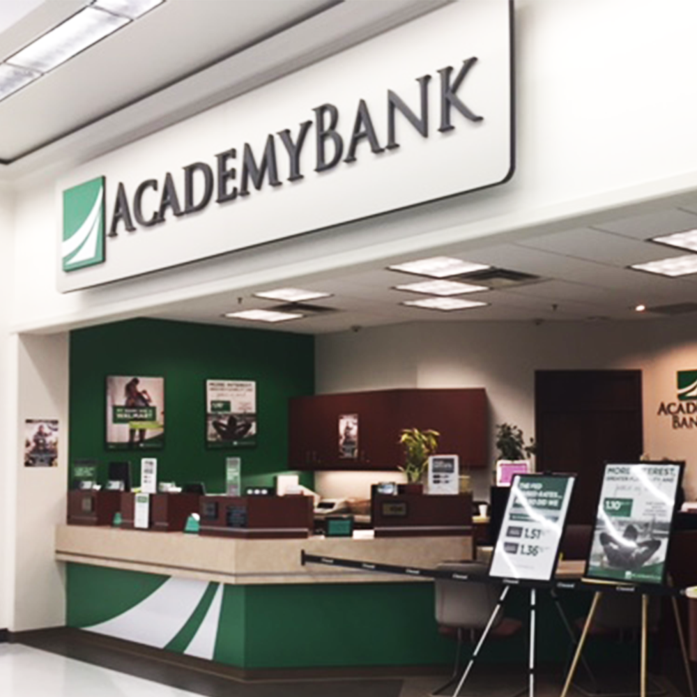 Academy Bank | 10900 E Briarwood Ave, Centennial, CO 80111, USA | Phone: (877) 712-2265