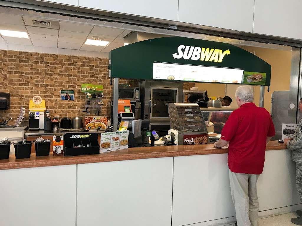 Subway Restaurants | Liberty Hall, Building 3763, Aafes Dining Hall, Andrews AFB, MD 20762 | Phone: (301) 735-2435