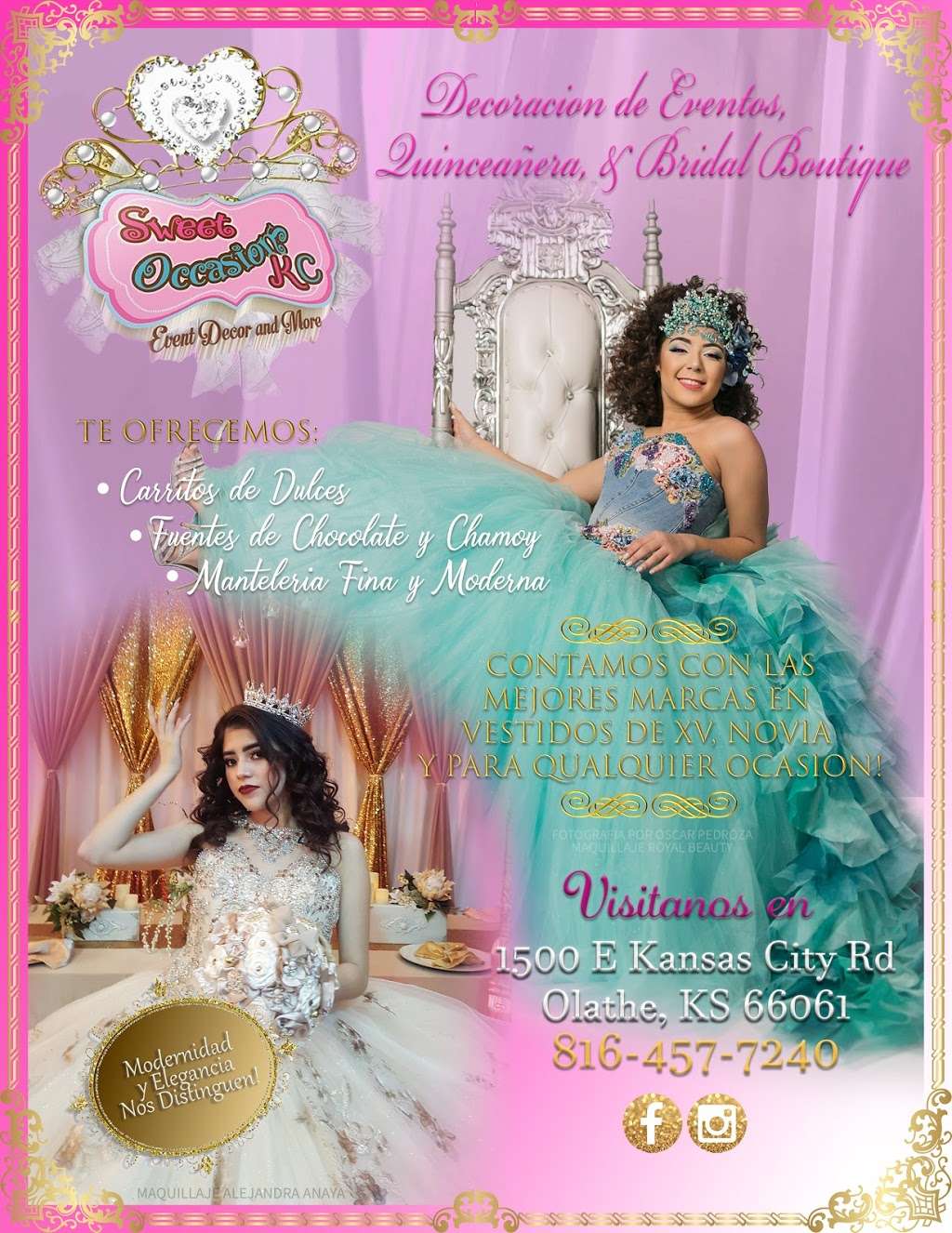 Sweet All Occasions Kc Llc 7025 1500 E Kansas City Rd Olathe