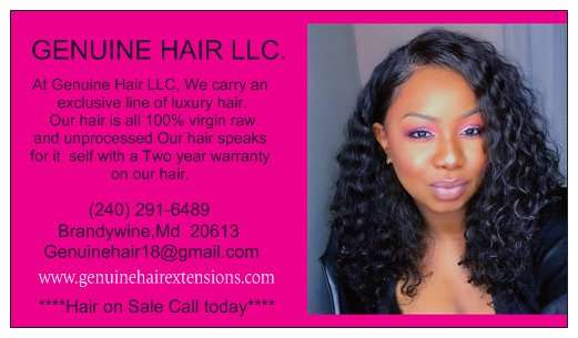 Genuine Hair LLC. | Heatherwick Ct, Brandywine, MD 20613, USA | Phone: (240) 291-6489