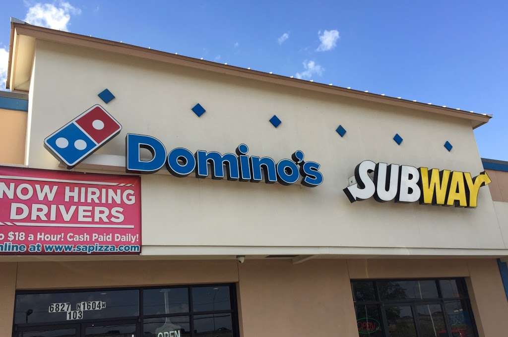 Dominos Pizza | 6827 N FM, N Loop 1604 W, San Antonio, TX 78249, USA | Phone: (210) 646-6400