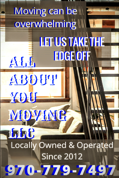 All About You Moving LLC | 3809 State St, Evans, CO 80620, USA | Phone: (970) 779-7497